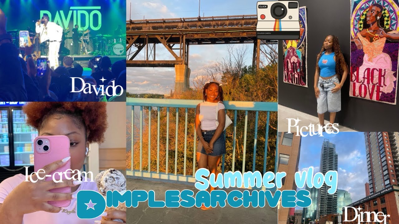 DIMPLESARCHIVES: Summer vlog 2025!!|| Davido,Friends, Makeup, Hair 