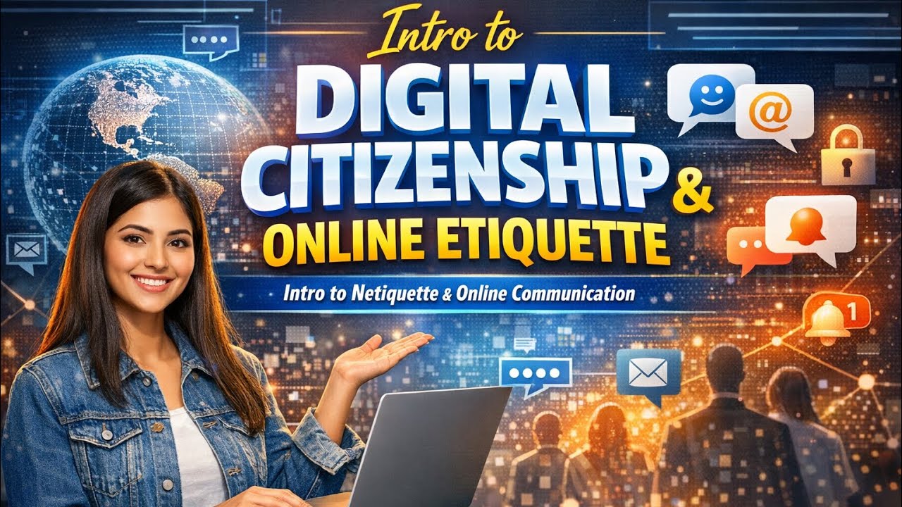 Intro to Digital citizenship and Online Etiquette | ICT course for adp/uni students |2026| ICT lec