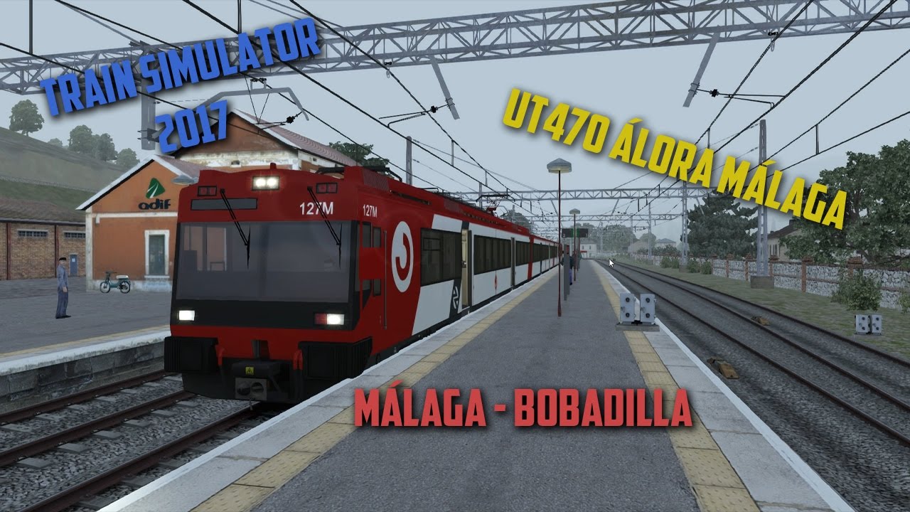Train Simulator 2017 | UT440 Álora - Málaga | Málaga - Bobadilla | Craftal_34
