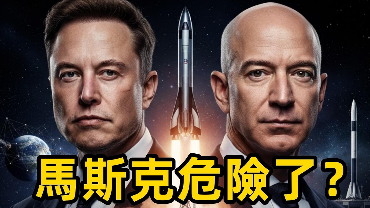 SpaceX上市估值1.5兆！馬斯克危險了？貝佐斯帶5000顆衛星瘋狂狙擊！【華爾街聖經】#SpaceX #馬斯克 #貝佐斯 #藍色起源 #星鏈 #美股投資 #財經深度解析 #2026太空競賽