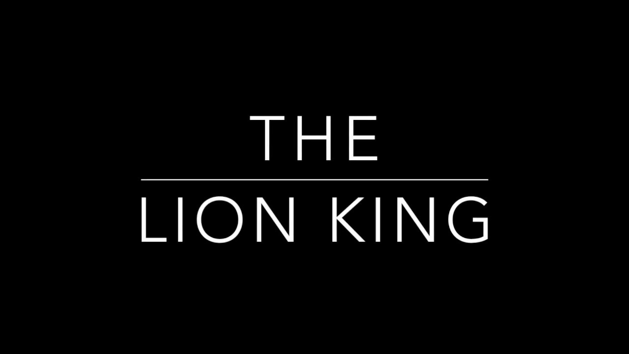 The Lion King. Choral Medley