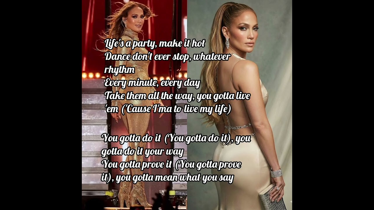 Jennifer Lopez - Let's Get Loud (Lyrics)