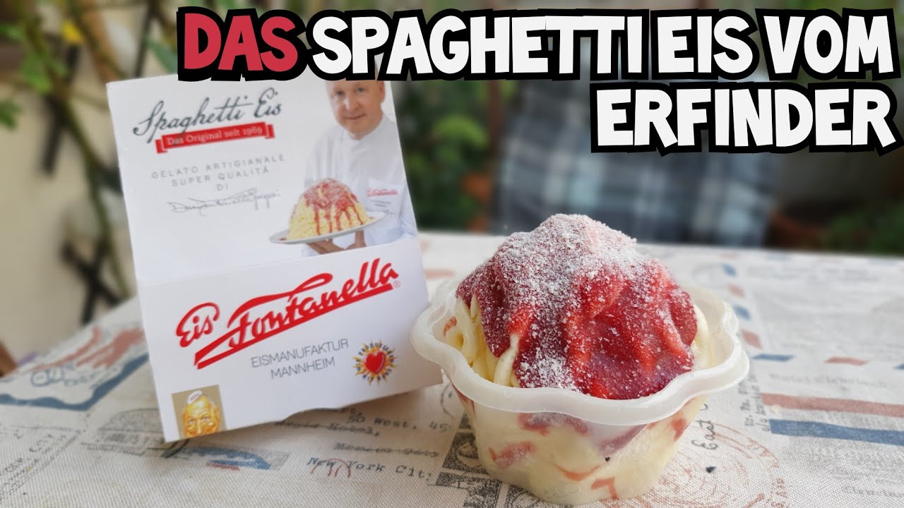SPAGHETTI EIS vom Erfinder Dario Fontanella | Macht's der Profi?!