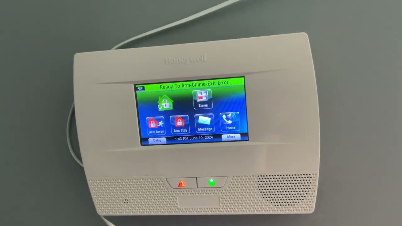 Honeywell Lynx Touch L5210 test