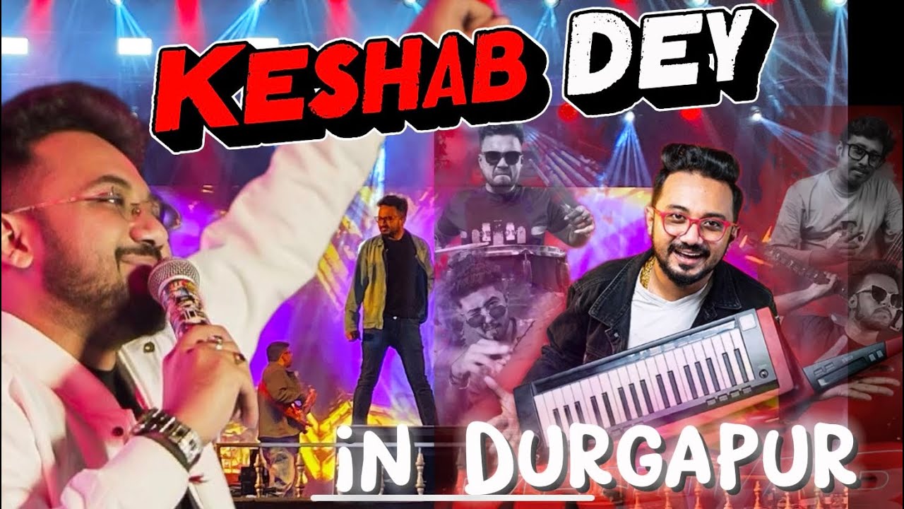 🔥 Keshab Dey ❤️ Live Concert in Durgapur | Durgapur Utsab 2025 | Watch Full Concert | Bengali Singer