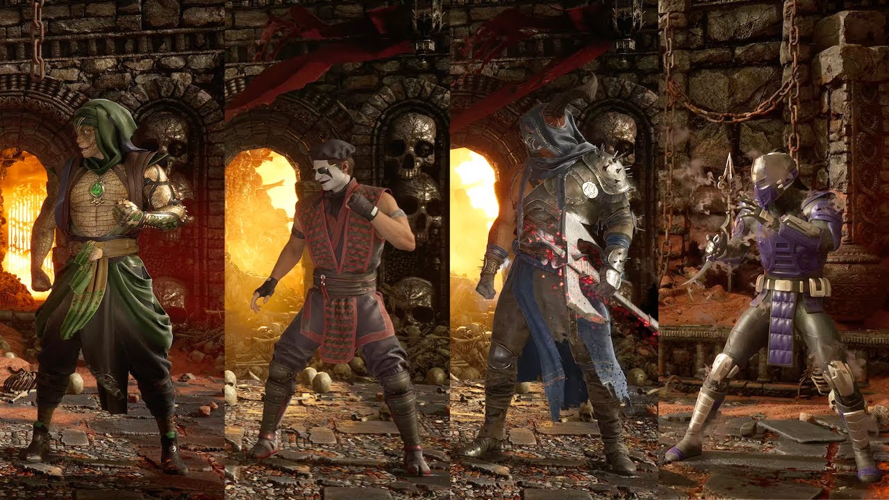 All Hybrid Characters Final Battle Ending - Mortal Kombat 1