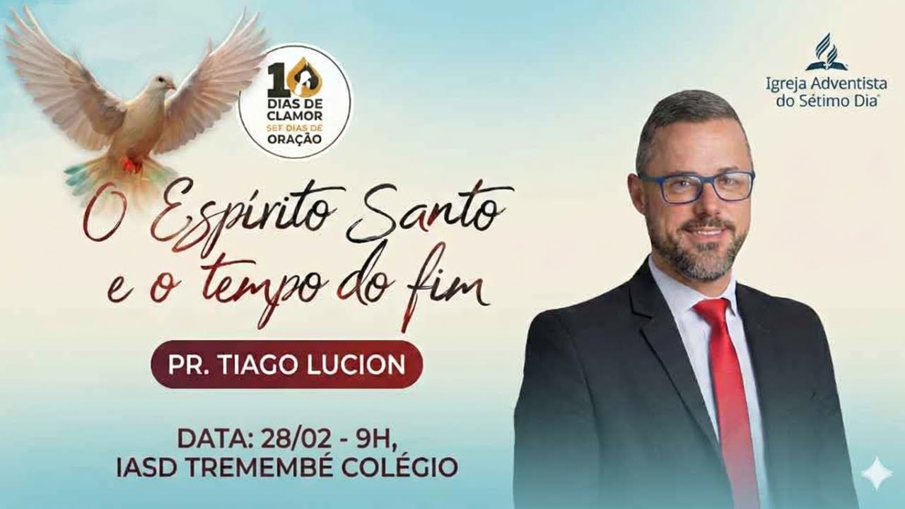 Culto Adventista Ao Vivo | Igreja Tremembé Colégio | Pr. Tiago Lucion | 28/02/2026
