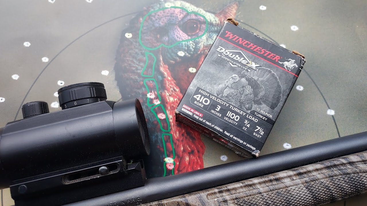 A .410 turkey load? Winchester Double X Turkey Load.