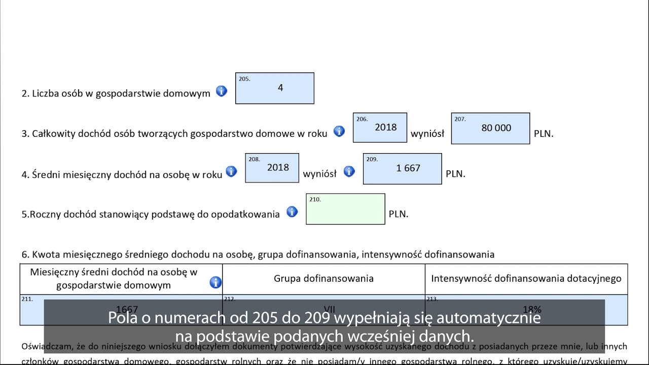 Czyste Powietrze - Jak wypełnić wniosek - Część C i D