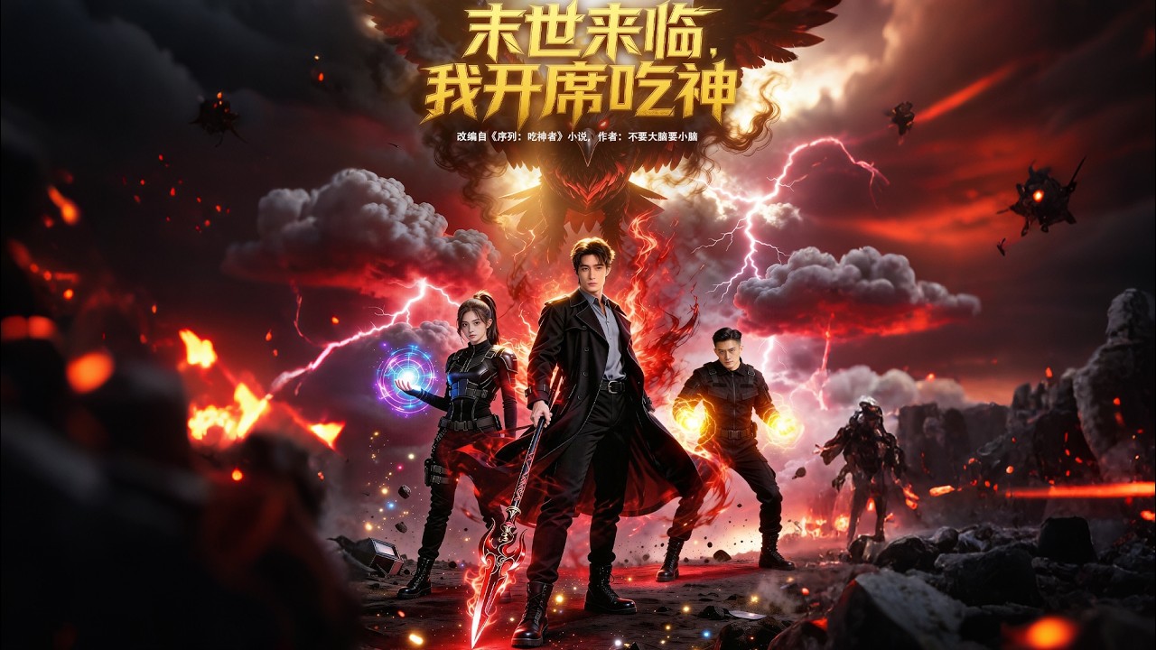 ENG SUB 🔥【全網首發】《末世来临，我开席吃神》觉醒SSS级吃神者却被判废柴？看我吞噬神明逆袭碾压一切！#热血#末世#漫剧#末世生存#赛博剧场