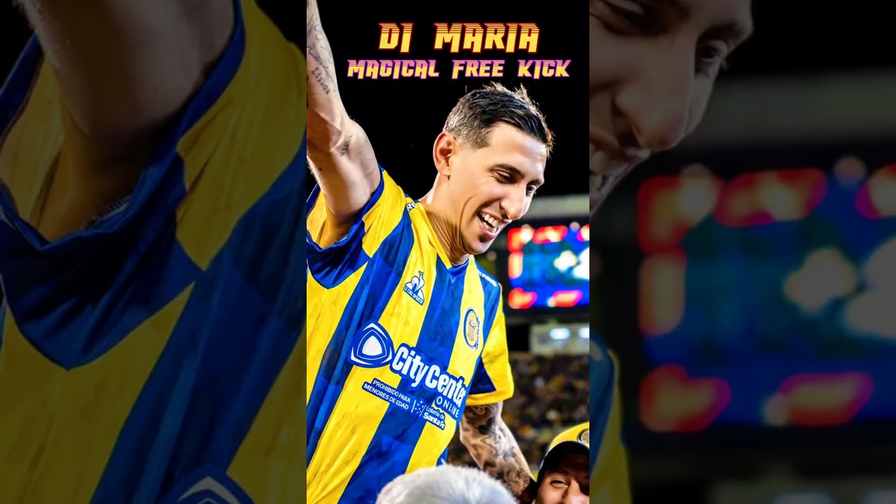 🇦🇷 MAGIC MARIA LAST - GASP WINNER ⚽ #dimaria #rosariocentral #shorts