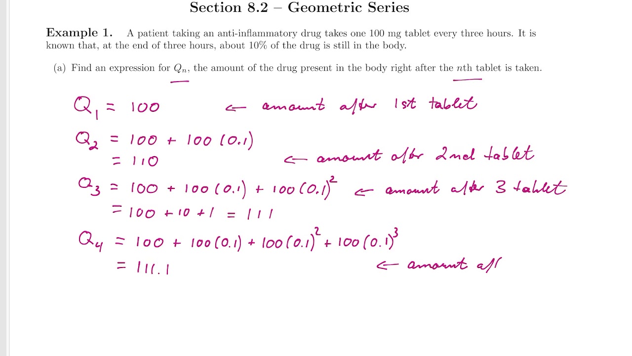 Math 211 Section 8.2 Example 1a