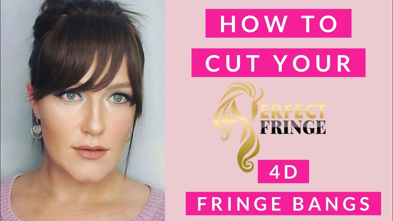Cutting Fringe Bangs into PERFECTFRINGE 4D FRINGE | FABRICATING FRINGE Tutorial