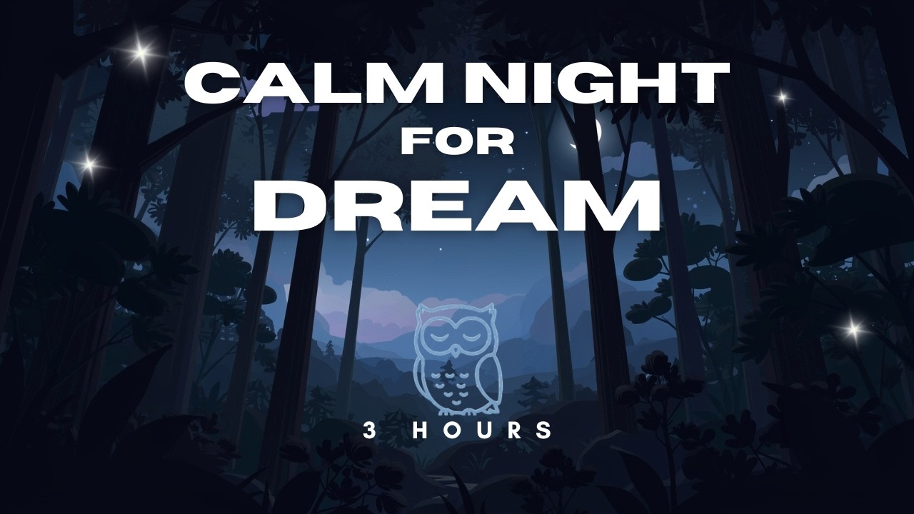 Deep Sleep Music for Insomnia | Calm Night Ambient Sounds (3 Hours)