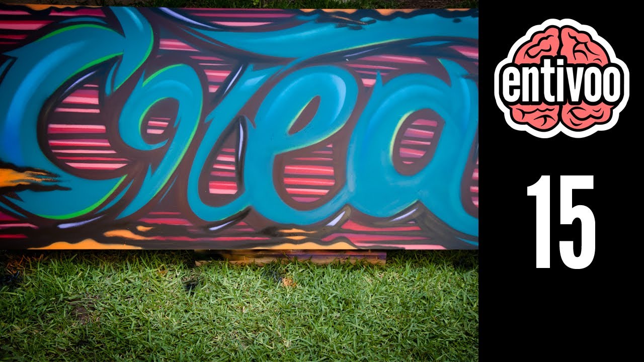 Speed Paint letras de Graffiti