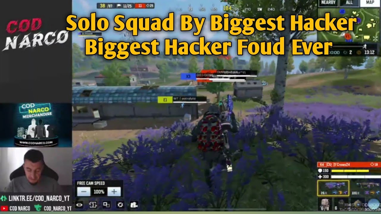 CoD Narco наблюдает за самым крупным хакером в истории CODM | Solo Squad от хакера @callofdutymobile