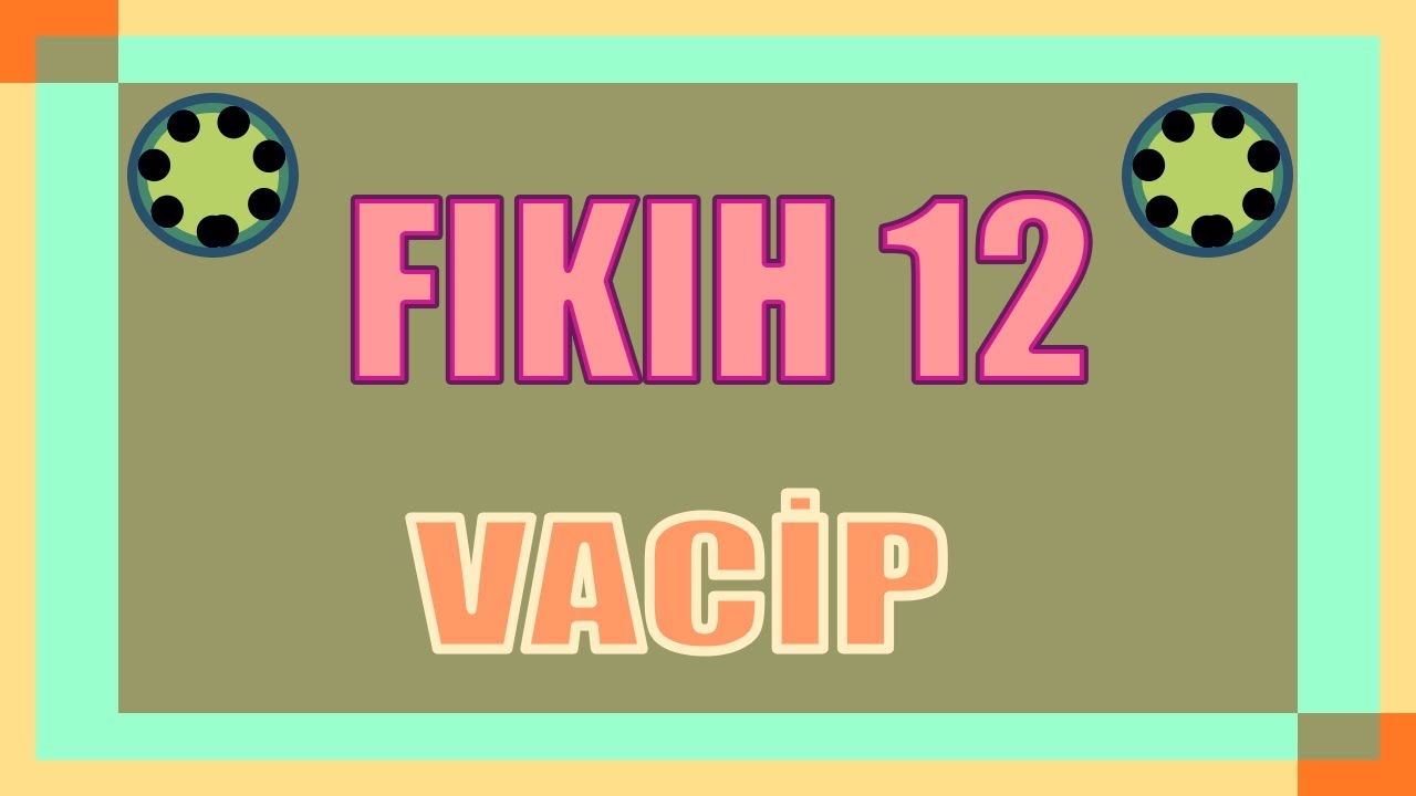 FIKIH USULÜ 12 - {HÜKÜM - 2} - [ÖABT-MEB-DHBT-DİKAB-MBSTS-İHL-DKAB-DİYANET]  - #EvdeKal