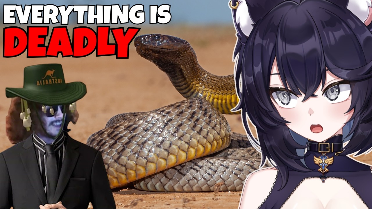 Biologist Vtuber Discovers WORLDS DEADLIEST ANIMALS | More Parz Reaction