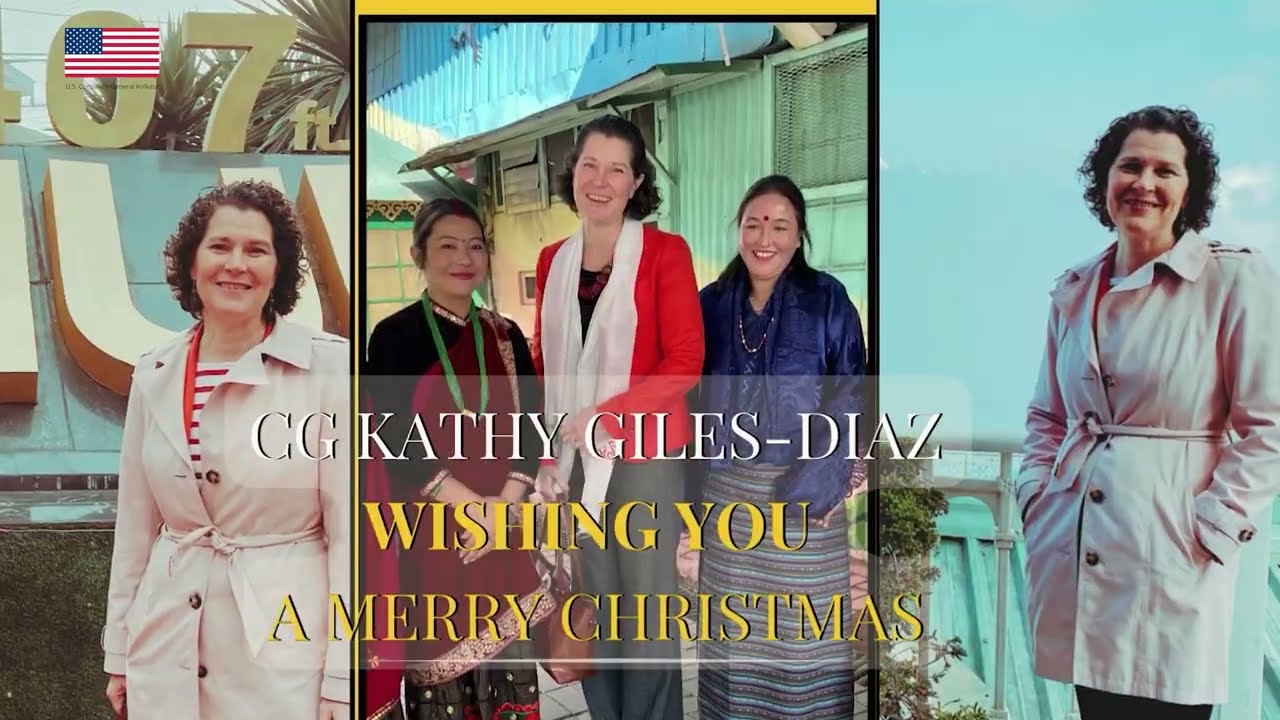 Merry Christmas from the American Consulate in Kolkata!