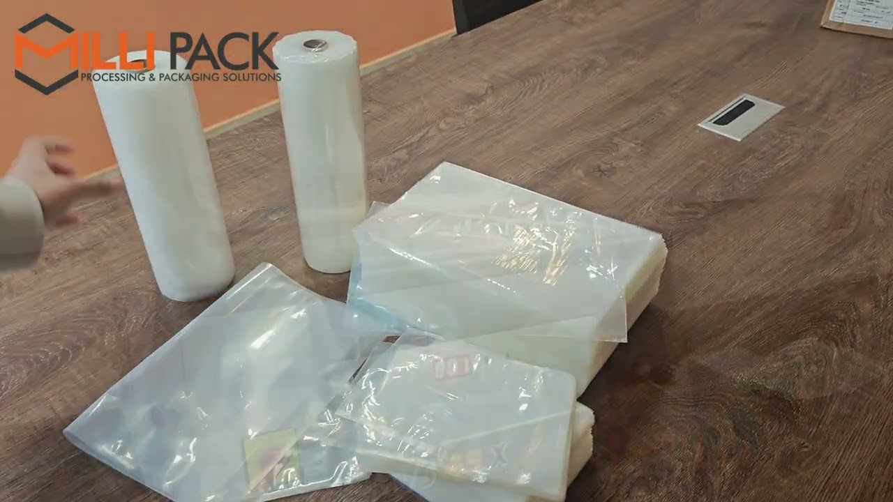 Vacuum Packing Bags & Embossed Vacuum Rolls | For Food & Non-Food | Milli Pack