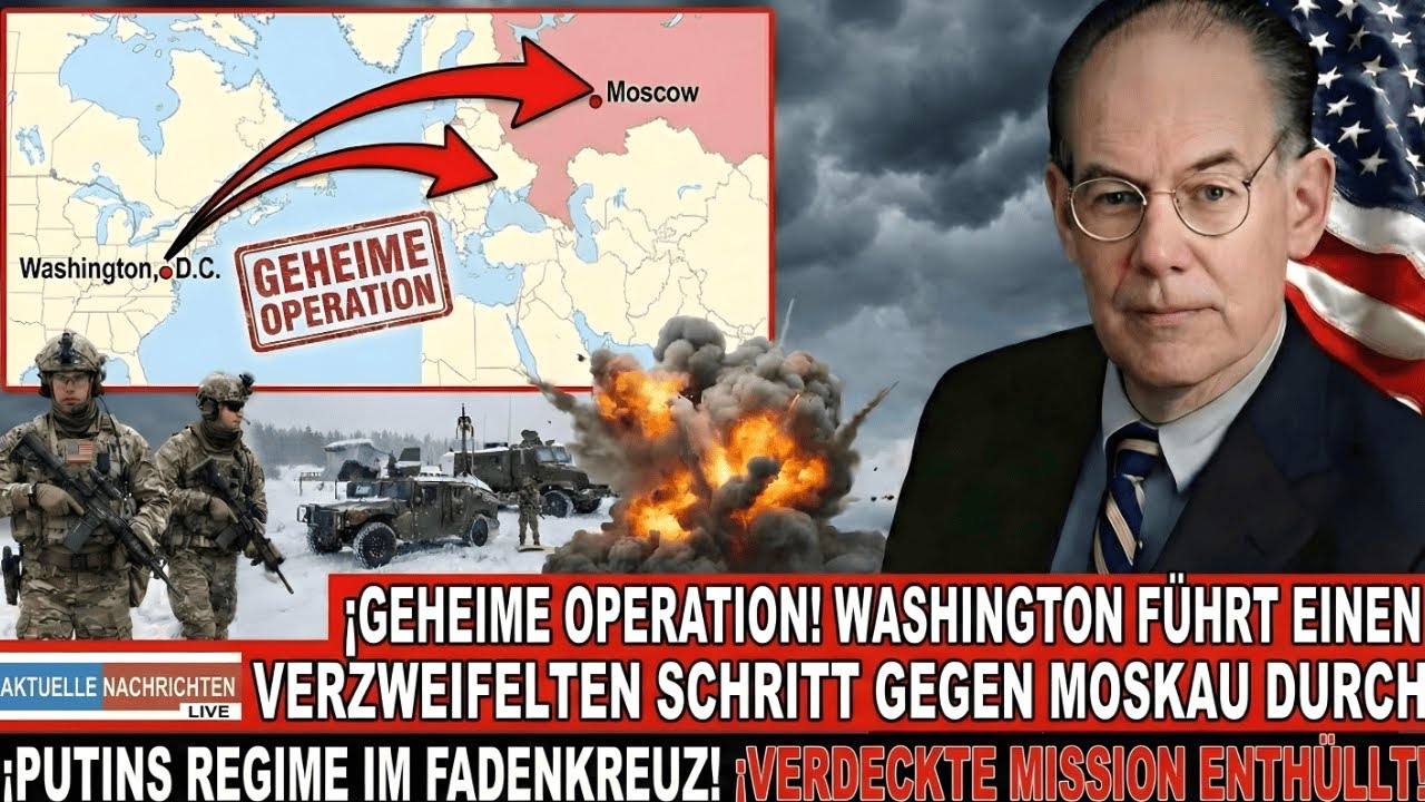 Geheimoperation! Washington Führt Verzweifelten Zug Gegen Moskau Aus