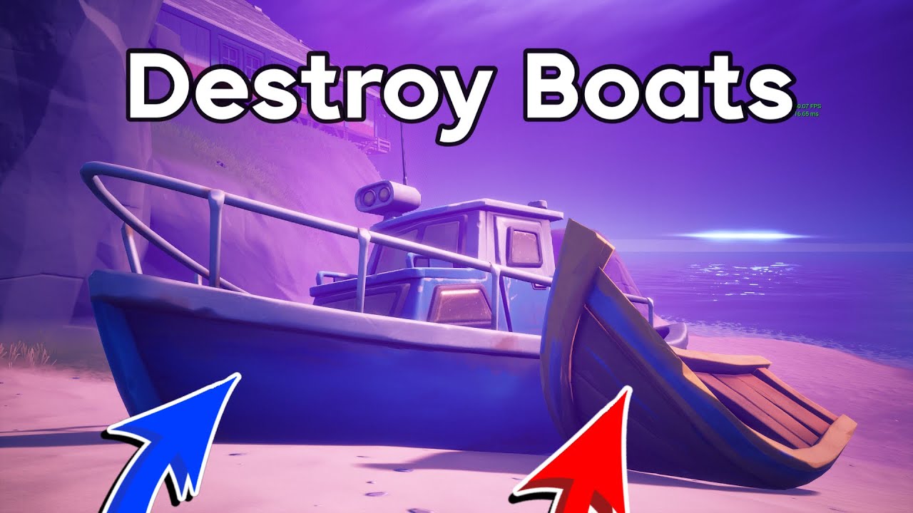 Destroy Boats | Week 6 Season 5 Challenge Guide