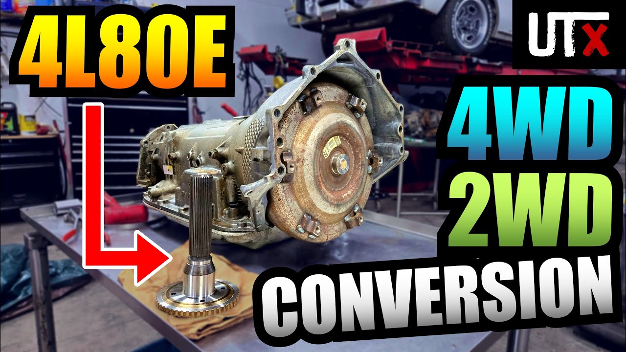 YOU CAN DO MAGIC! - 4L80E 4wd to 2wd Conversion - UTX