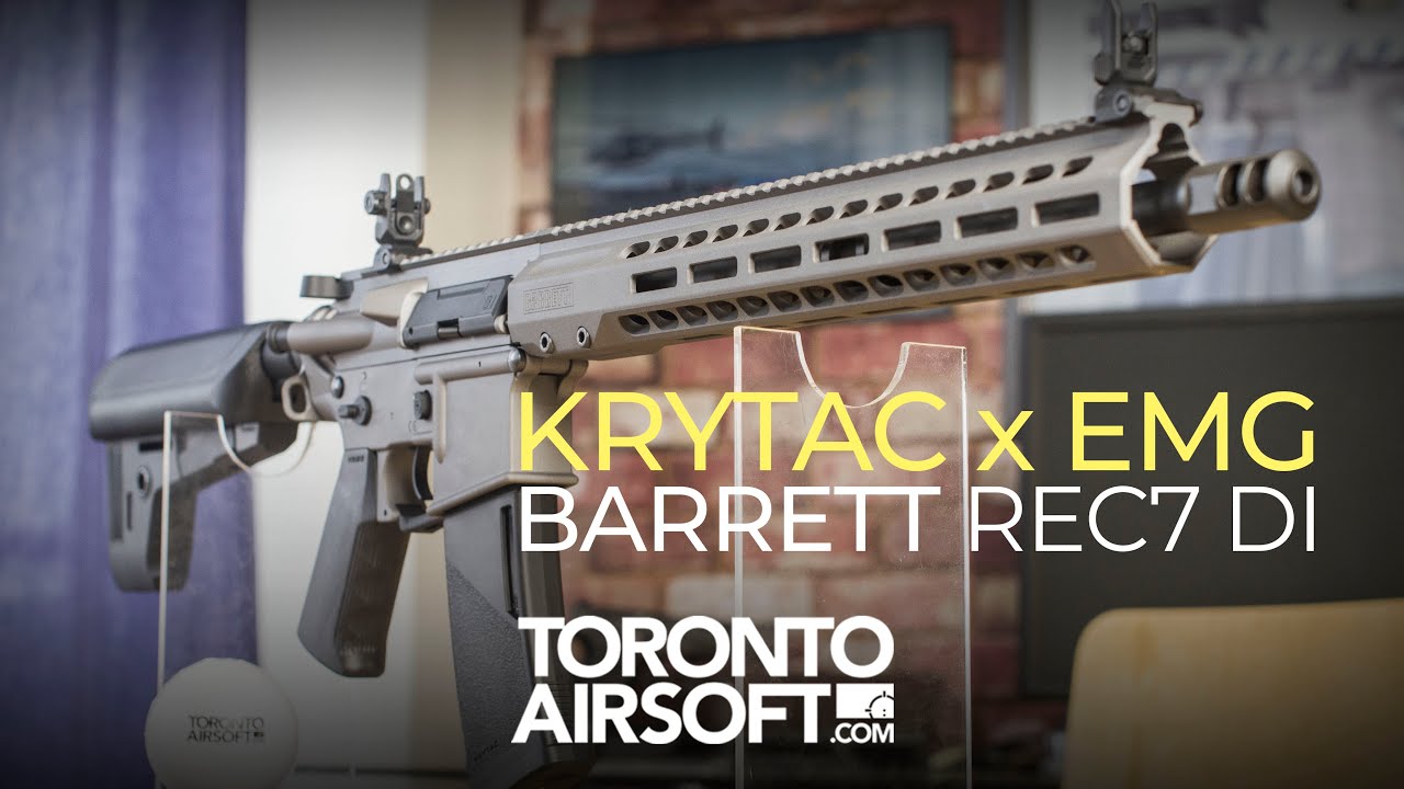Большие ботинки Барретта, которые нужно заполнить. Krytac Barrett REC 7 DI - TorontoAirsoft.com