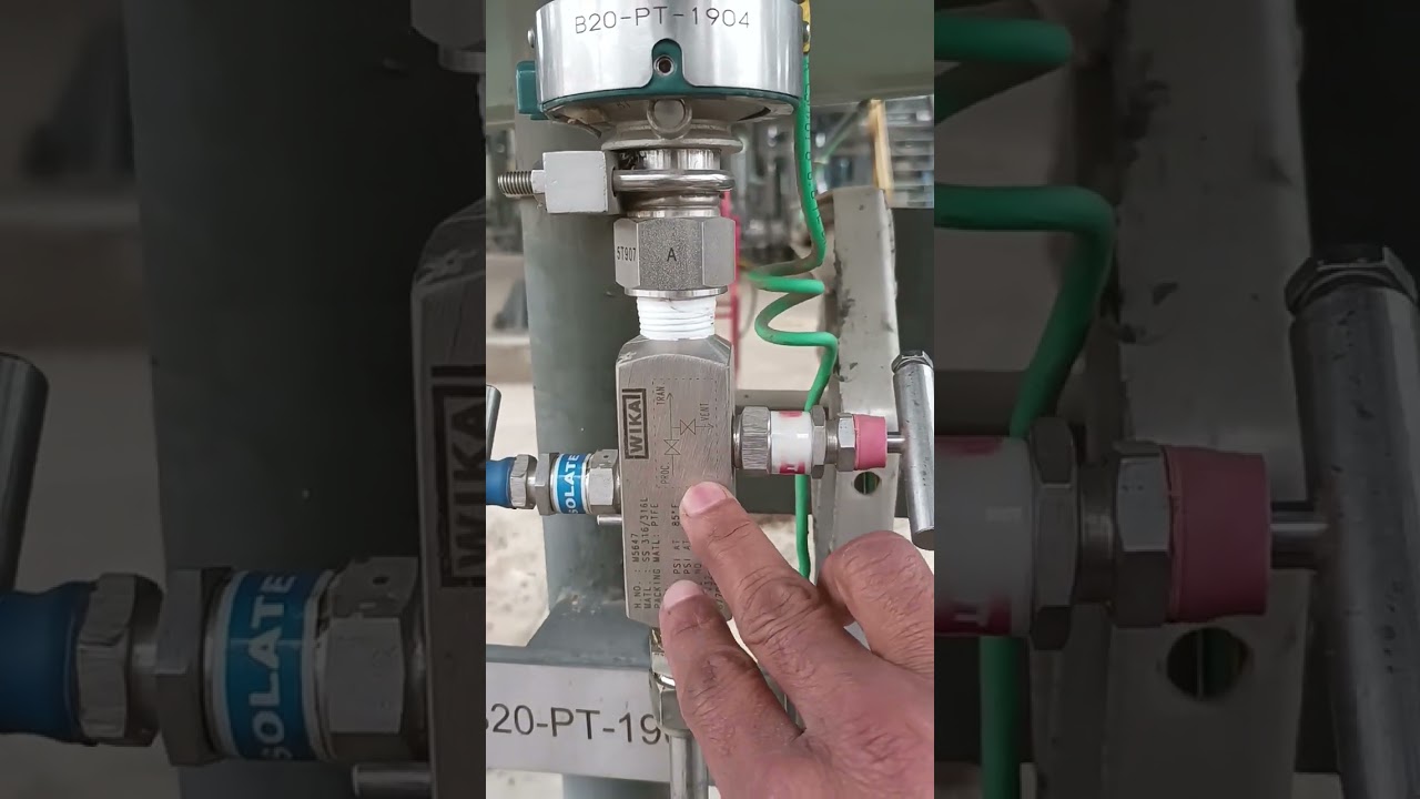 pressure transmitter troubleshooting & Line up
