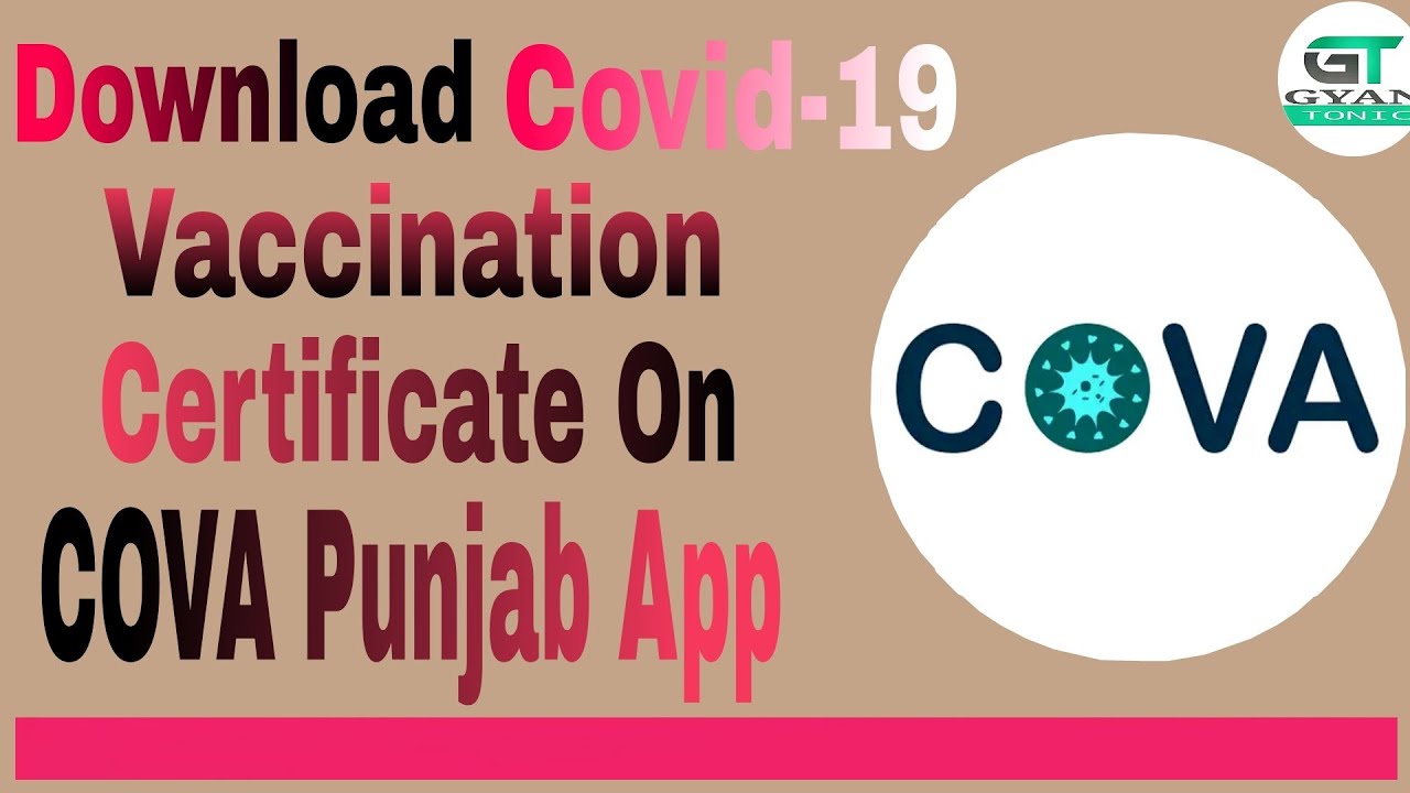 How to Download Covid Vaccination Certificate From COVA app | COVA Punjab