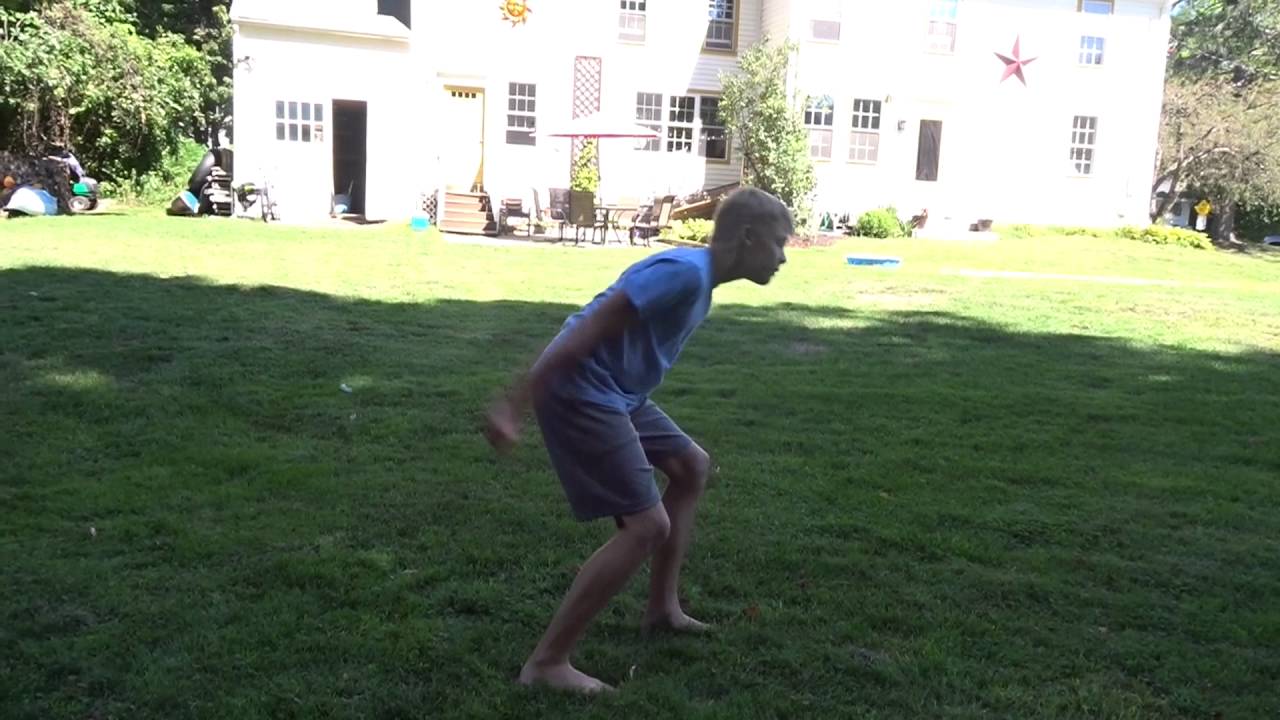 How to land backflip on ground