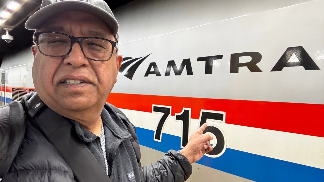 Amtrak Maple Leaf Train New York To Niagara Falls Canada