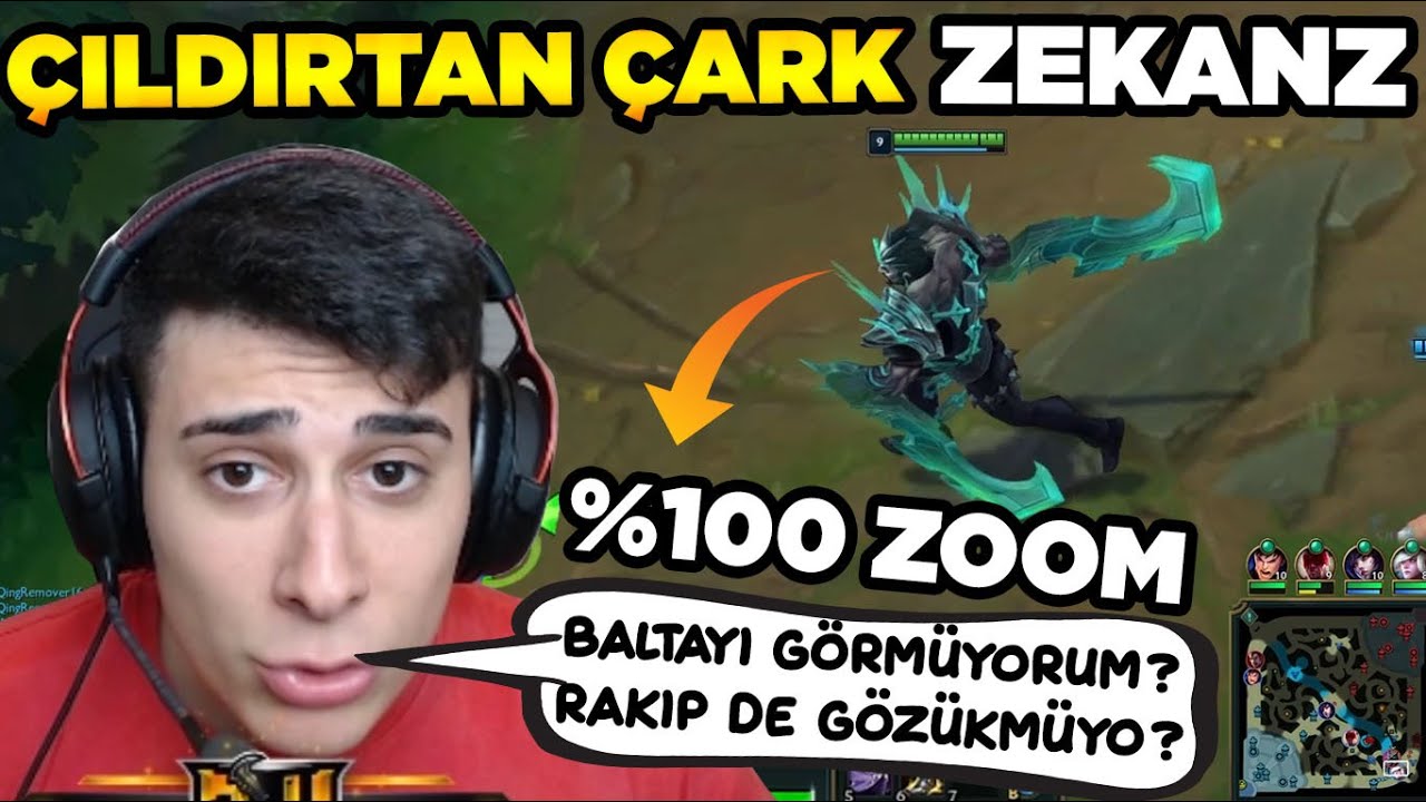 ZEKANZ ÇILDIRDI 2! KAMERAYI %100 ZOOM YAPTIRIP ZEKANZA HAYATININ EN ZOR MAÇINI OYNATTIK!  