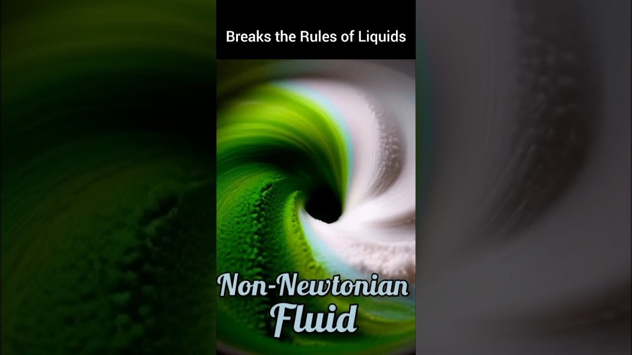 Breaks The Rules of Liquids | A Non-Newtonian Fluid 