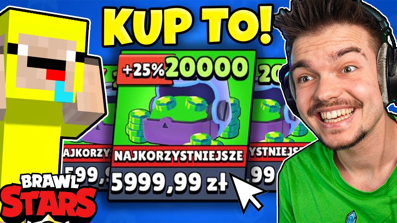 PALION ROZKAZUJE MI w BRAWL STARS! *musiałem kupić GEMY*