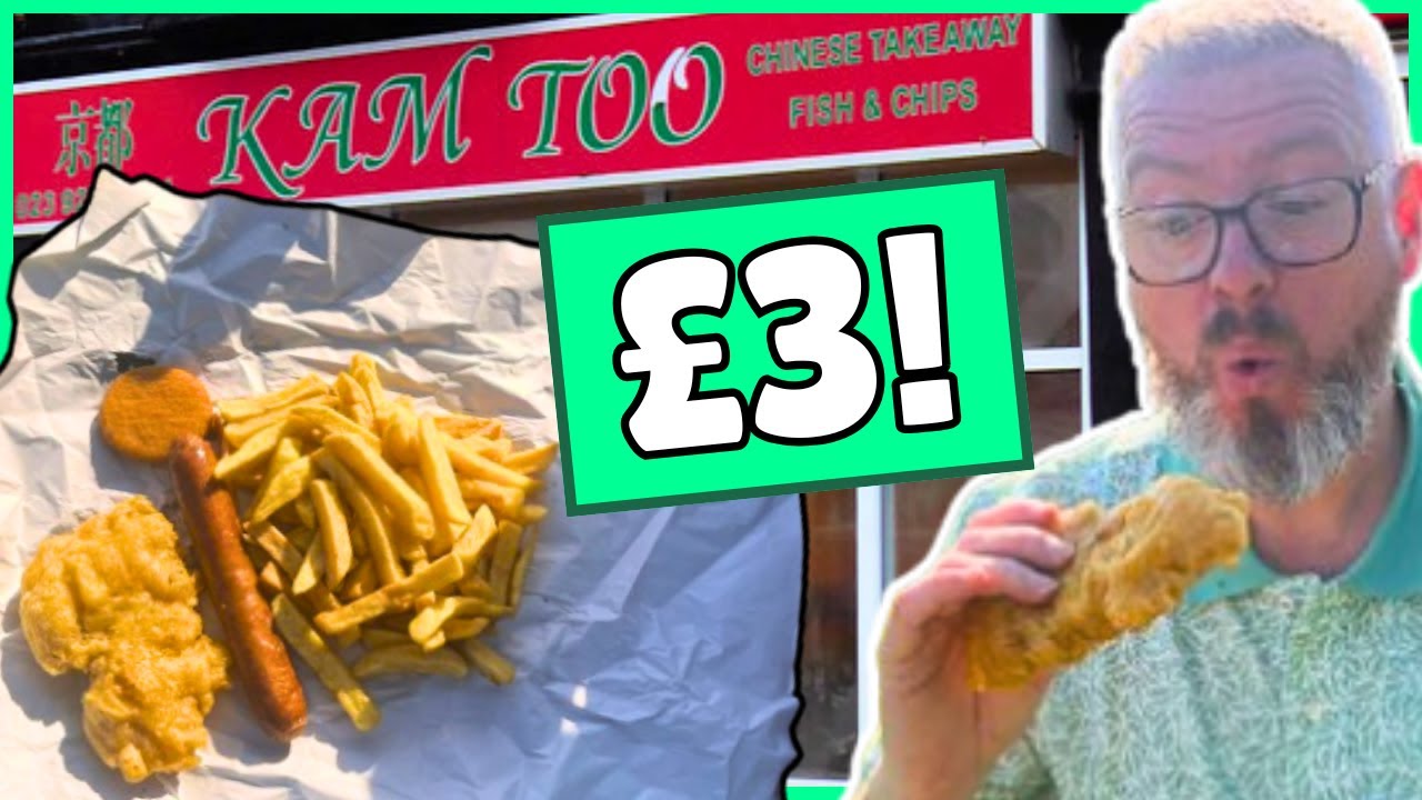 The UK's CHEAPEST FISH AND CHIPS? But Do You Get What You Pay For?