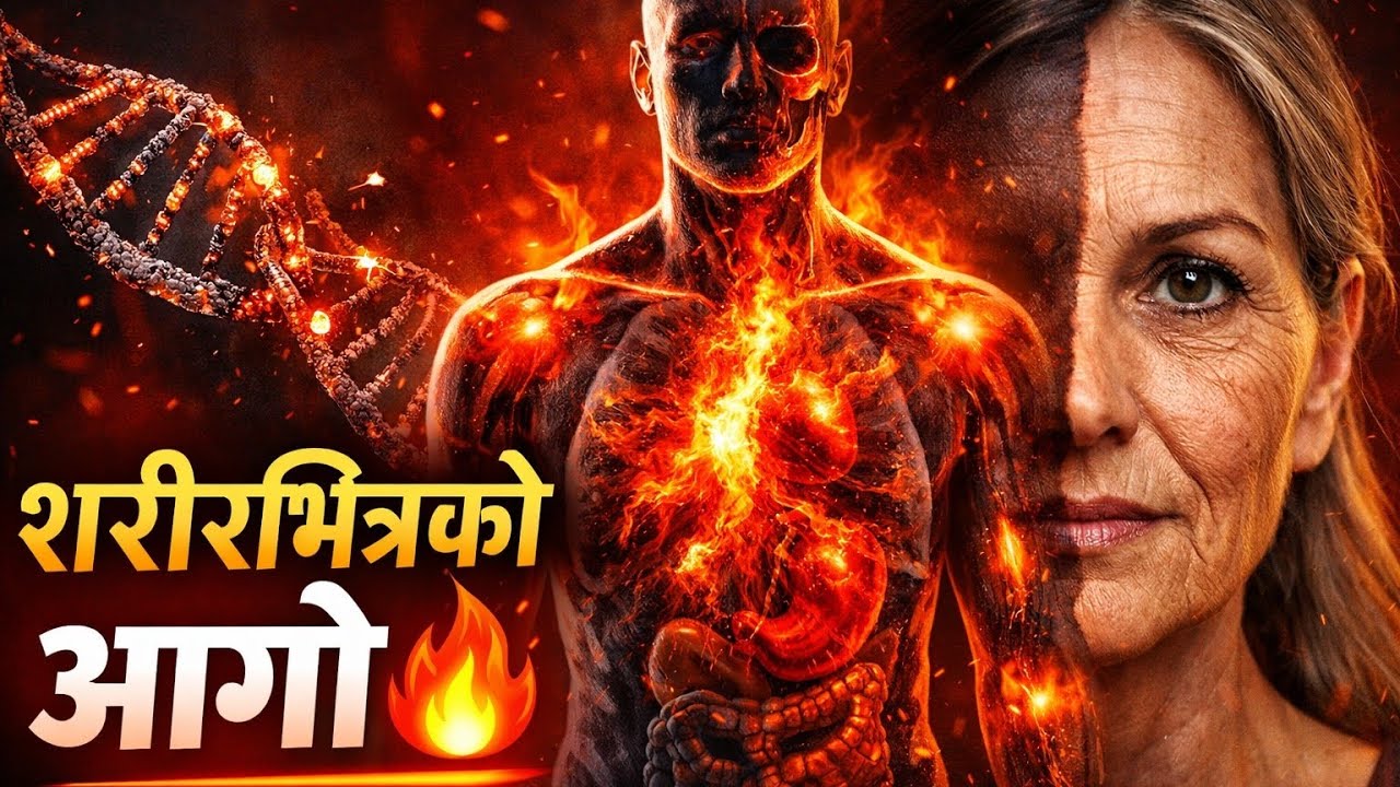 “शरीरभित्र बलिरहेको आगो 🔥 | Chronic Inflammation ले कसरी DNA नष्ट गर्छ? | 