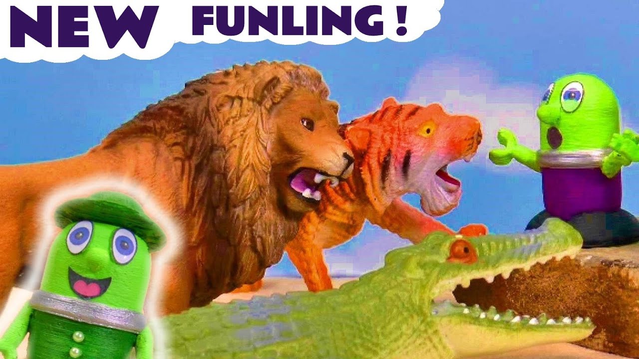 New Mystery Funling With Safari Animals And The Funlings