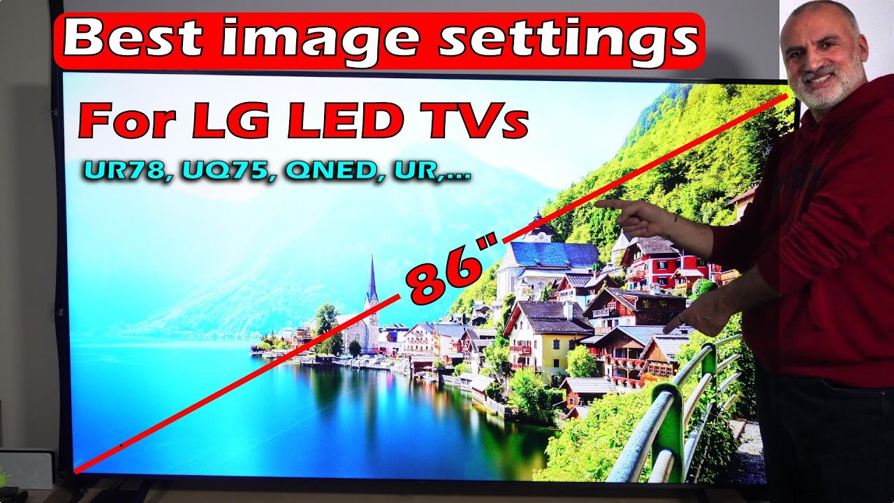 LG 86 inch 4K TV UR7800 Best image settings, unboxing, setup & review