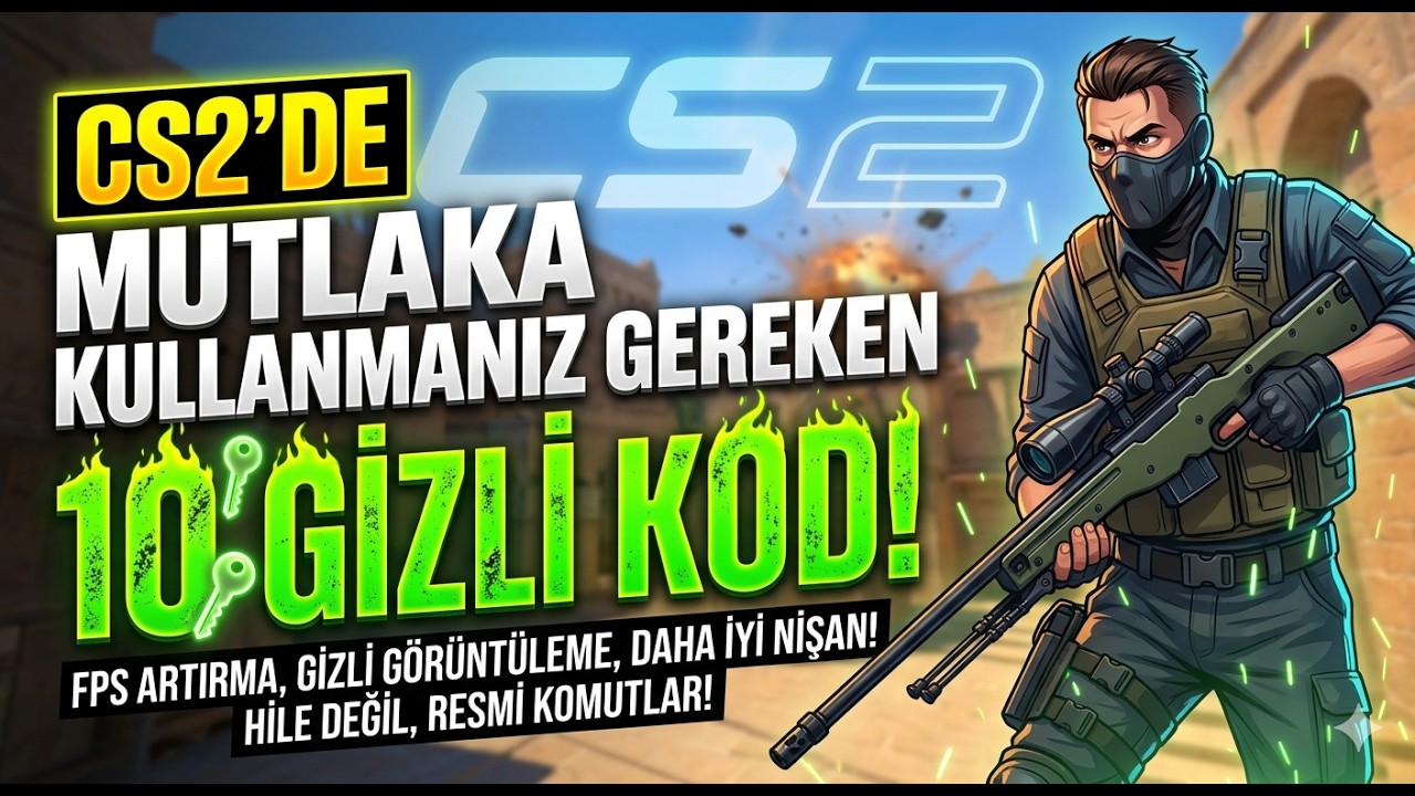 CS2'de Mutlaka Kullanmanız Gereken 10 Gizli Kod!