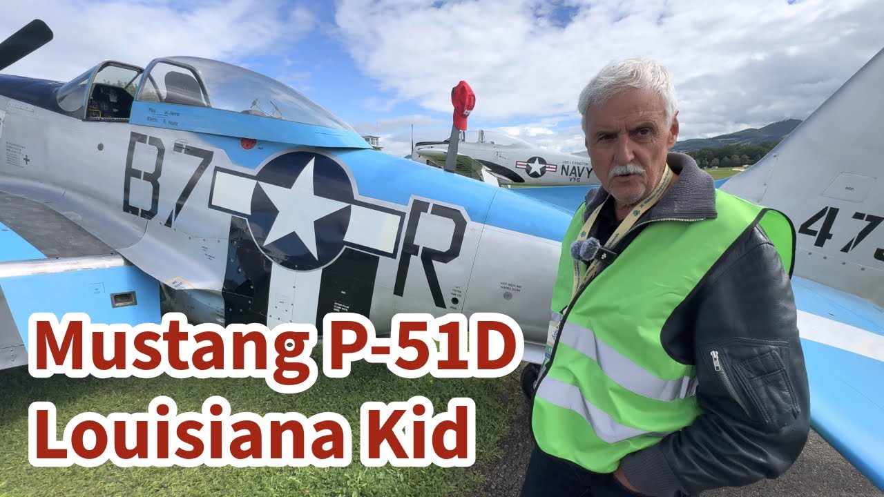 Wunderschöne North American P-51D „Louisiana Kid“ – Cockpit & Walkaround auf der Hahnweide 