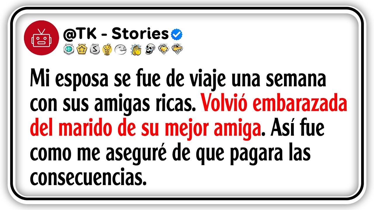 Mi esposa se fue de viaje una semana con sus amigas ricas. Volvió embarazada del marido de su...