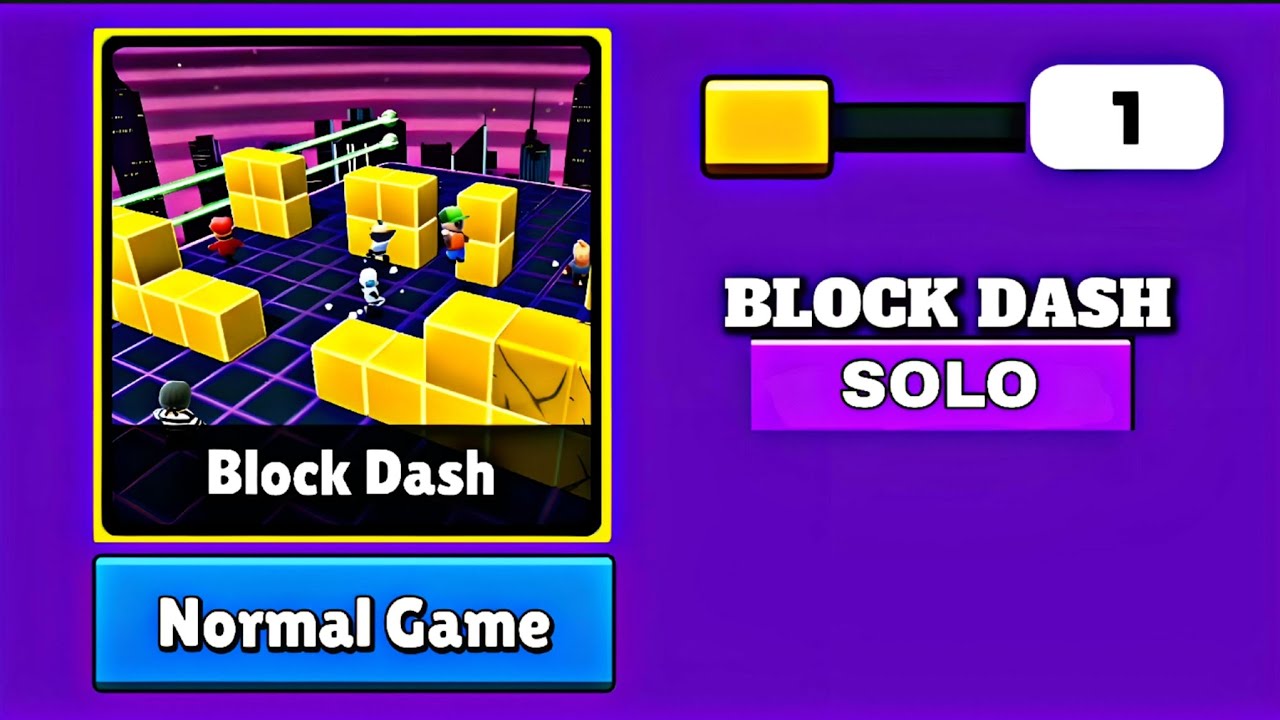 Stumble Guys: как играть в Block Dash соло | Stumble Guys|Советы и рекомендации