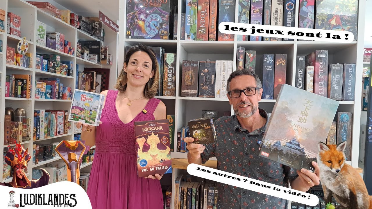 🎲 Les jeux sont là! Sengoku, Tales of nine, 15 jours en France et d'autres.