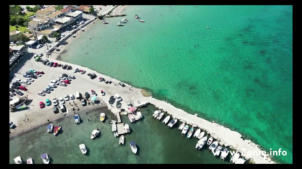 Keri Beach - Zante - drone 4k