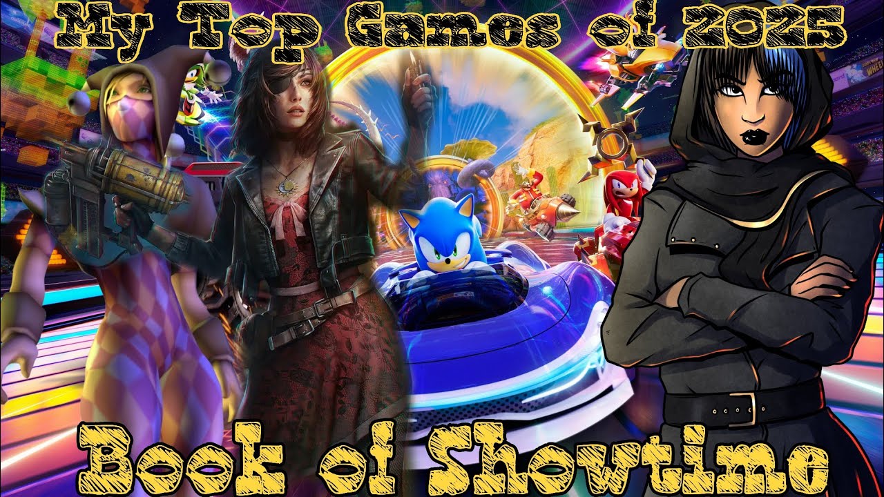 My Top Games of 2025!(Book of Showtime)
