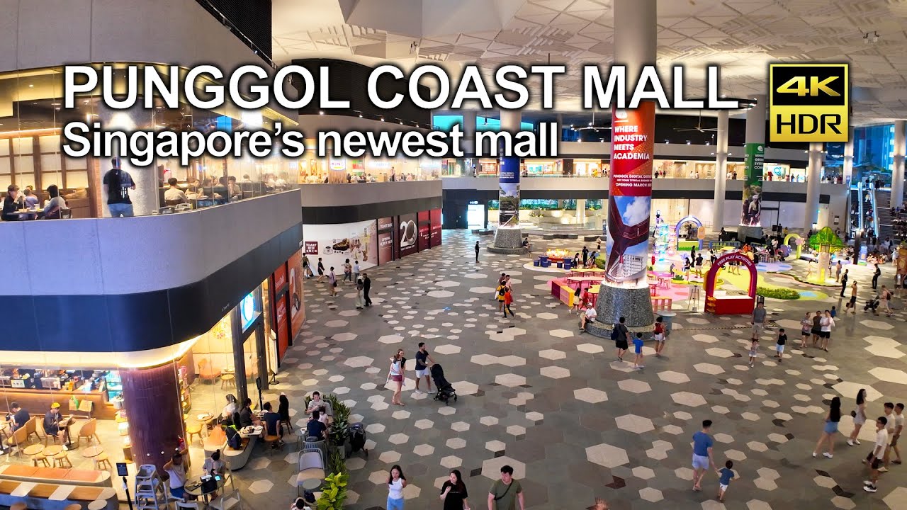 Punggol Coast Mall - Singapore's Newest Mall  #punggolcoastmall #punggoldigitaldistrict