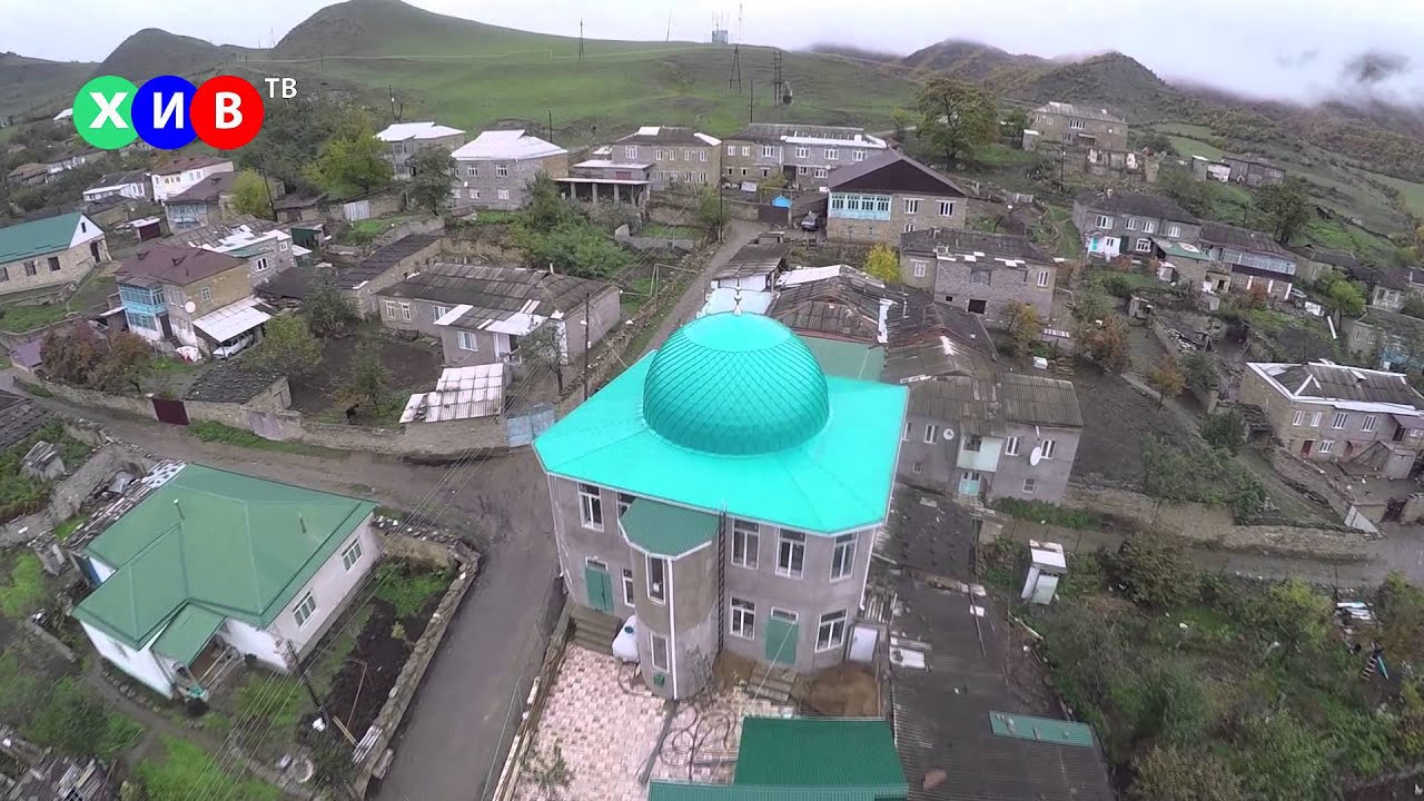 Село Хив с высоты птичьего полета