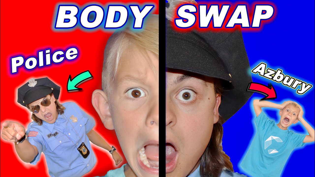 Body SwAp! Az & Police Officer Swap BodiEs On AccidEnt!