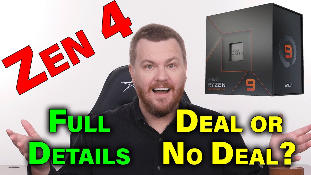 Zen 4 &mdash; Deal or No Deal? &mdash; Full Details on Ryzen 7000 & AM5 &mdash; The Good, The Bad, & The Ugly